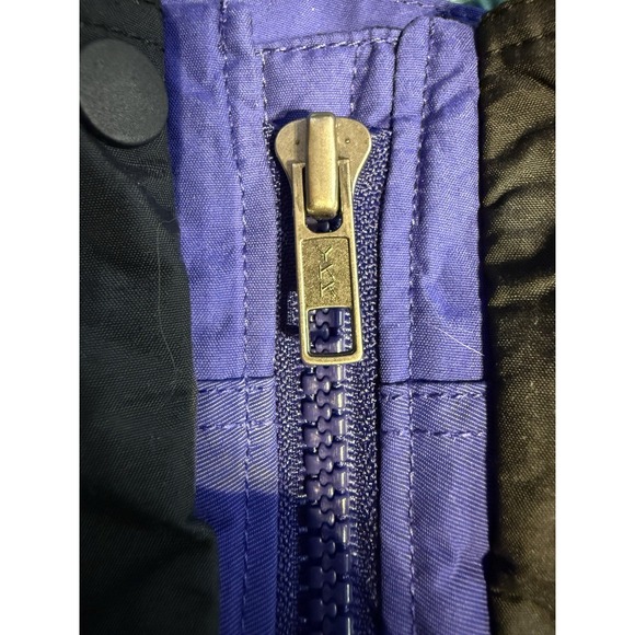 Vintage Patagonia Rainforest Storm Shell Jacket Blue Teal Mesh Lined Hooded L - Picture 8 of 14